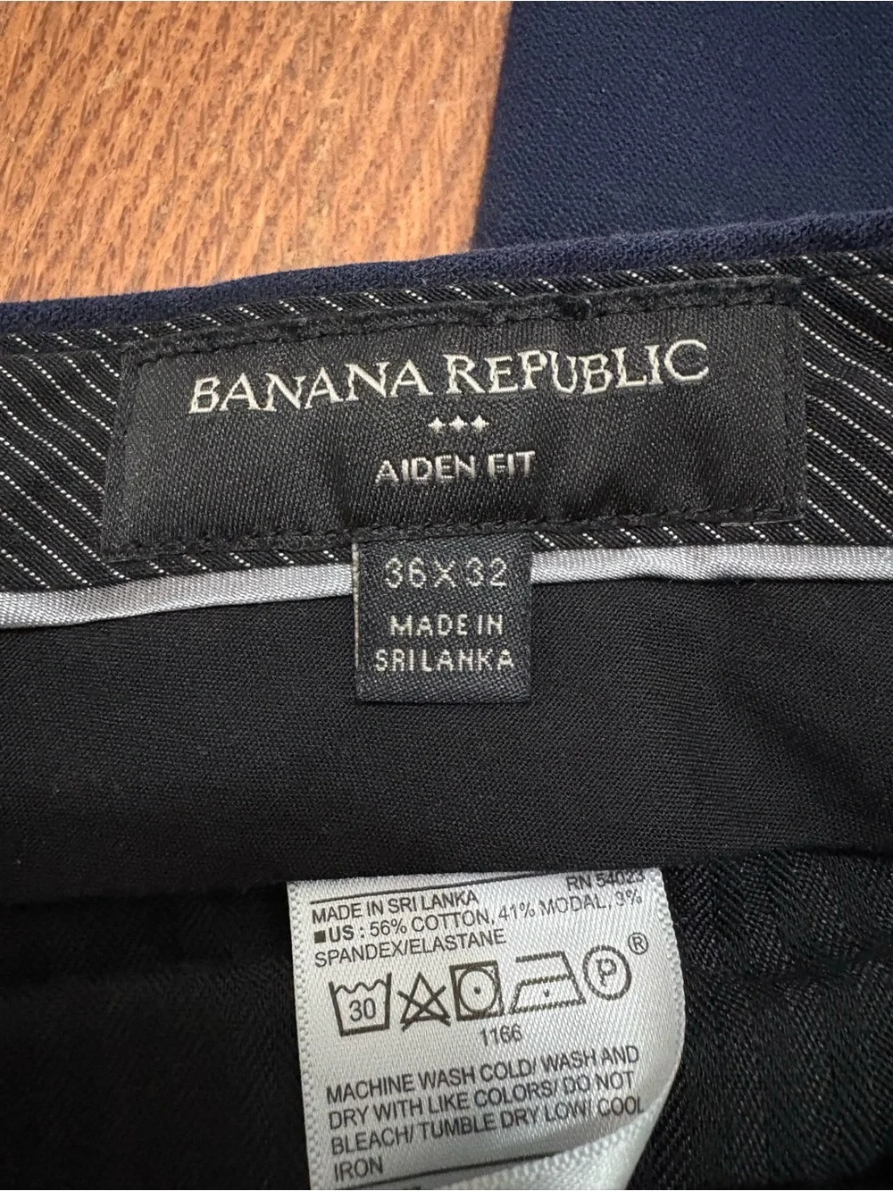 Banana Republic Navy Blue Chinos - Slim Straight